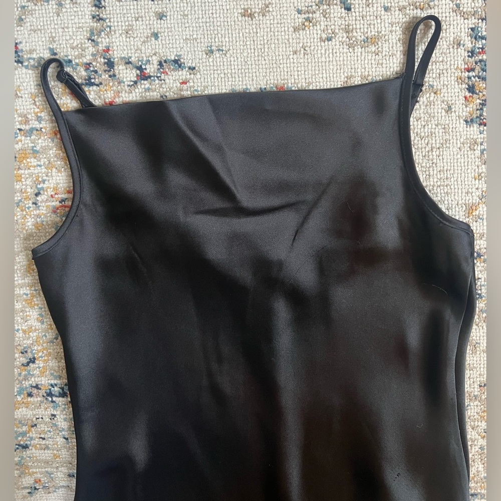 Primark Black Satin Mini Dress - Picture 3 of 6